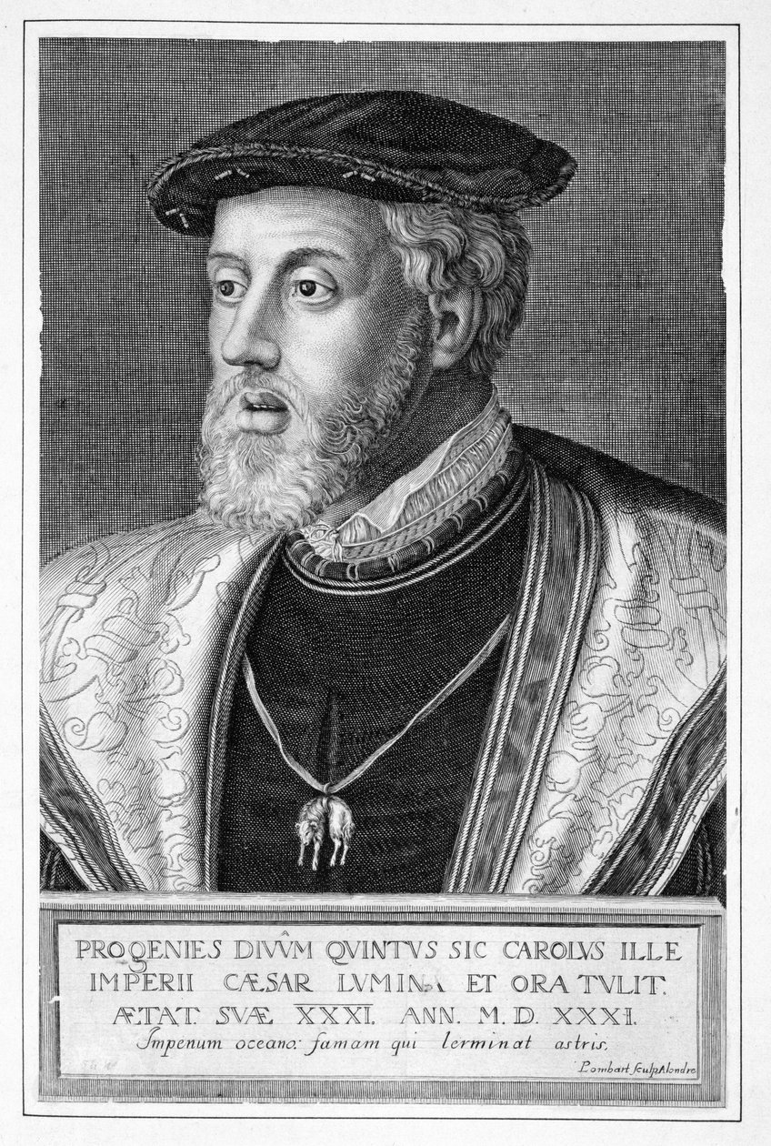 Charles B (1500-58) alkotó: Pierre Lombard or Lombart