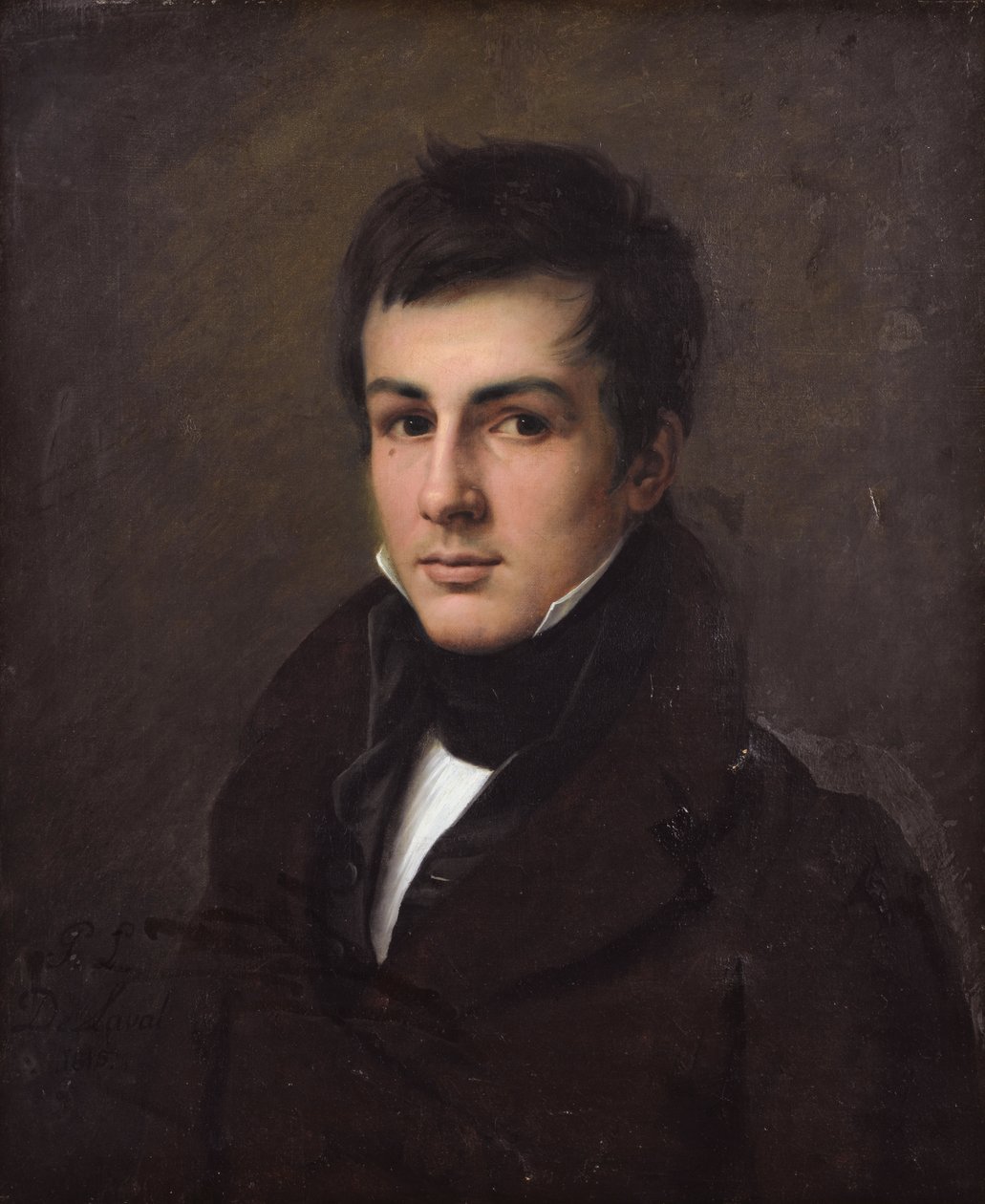 Édouard Bertin arcképe alkotó: Pierre Louis Delaval
