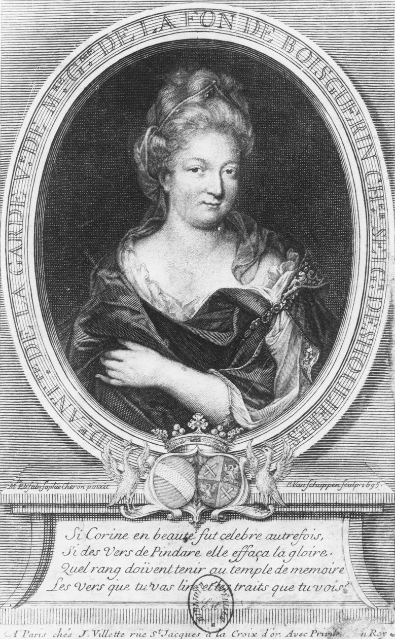Antoinette Du Ligier de la Garde Deshoulières alkotó: Pierre Louis van Schuppen