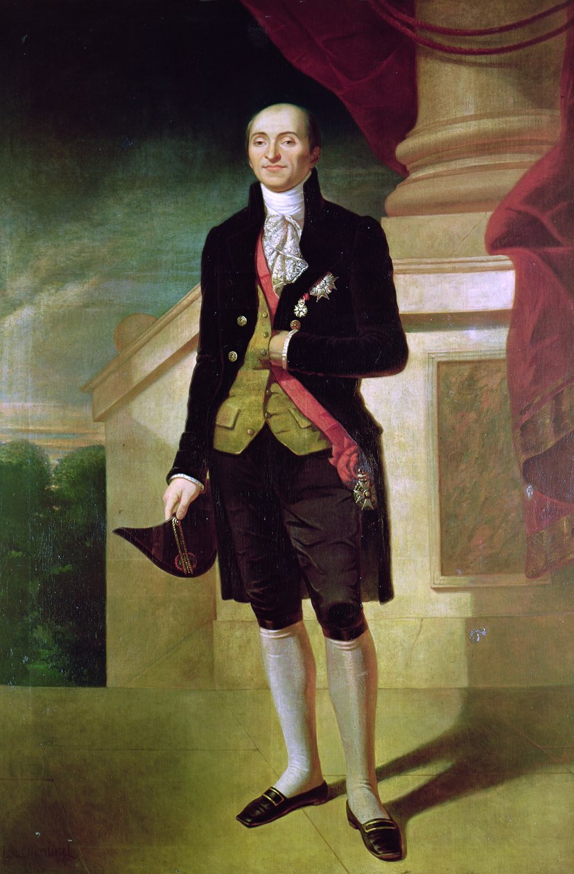 Bernard Germain Etienne de Laville (1756-1825) Lacepede grófja alkotó: Pierre Martinet