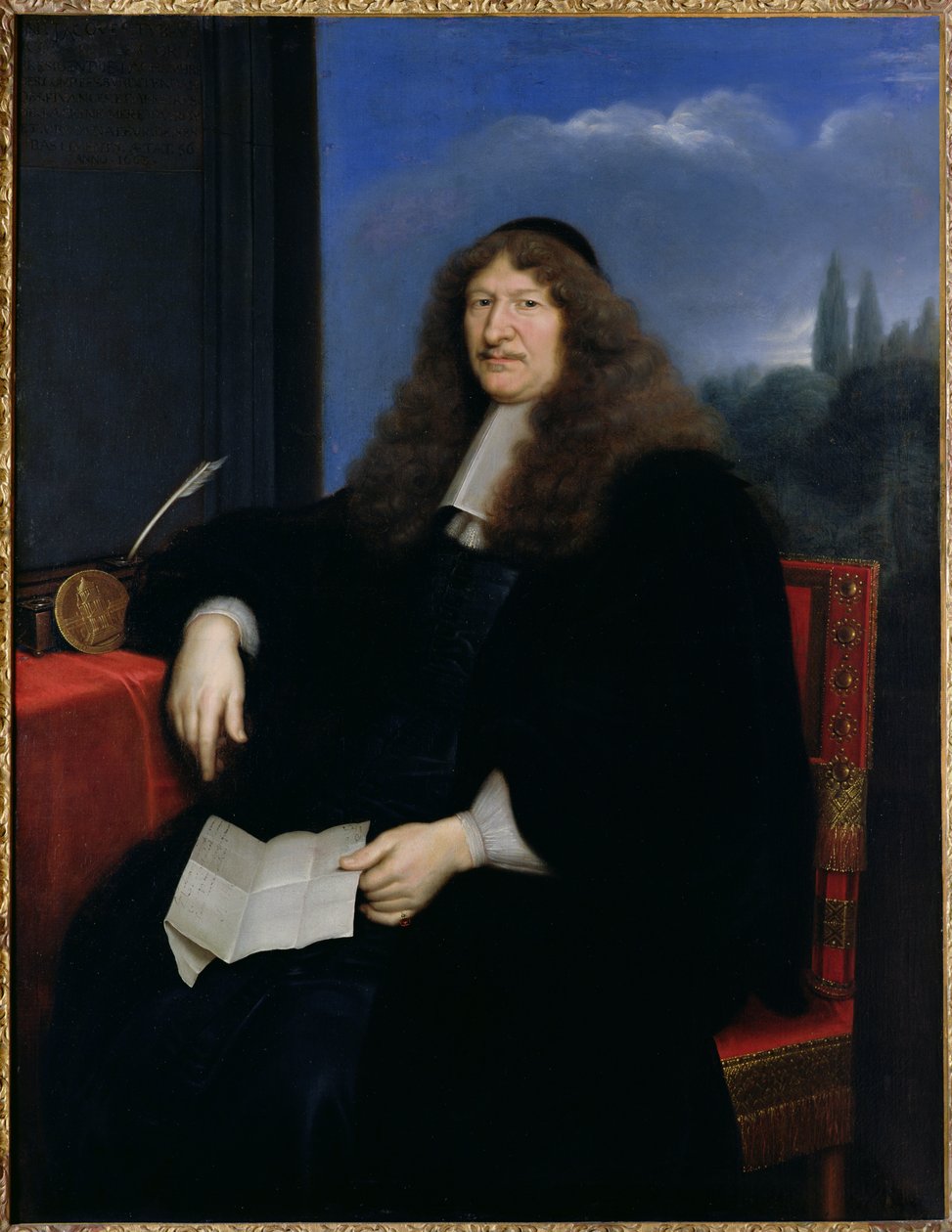 Jacques Tubeuf (1606-70) a Chambre des Comptes elnöke alkotó: Pierre Mignard
