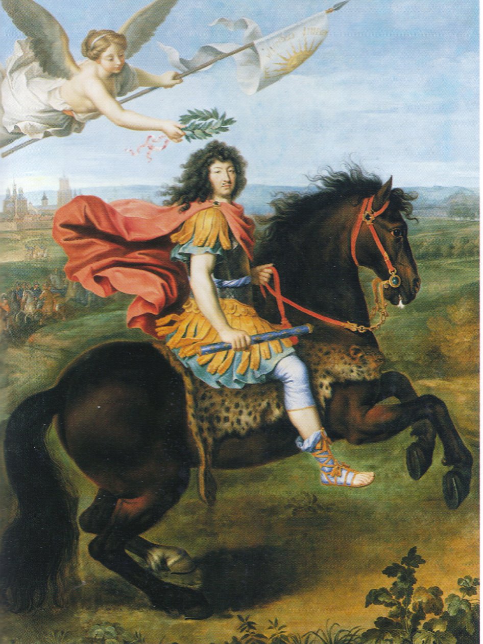XIV. Lajos francia lovagol alkotó: Pierre Mignard