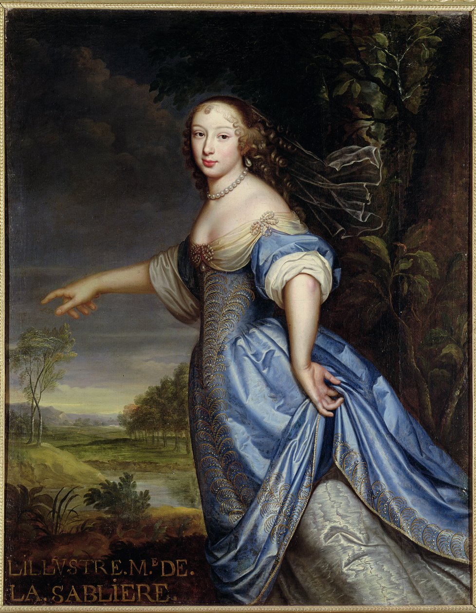 Madame de la Sabliere portréja alkotó: Pierre Mignard