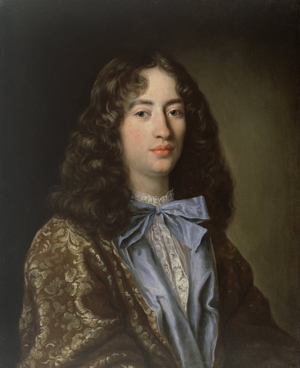 Egy fiatal úriember portréja alkotó: Pierre Mignard