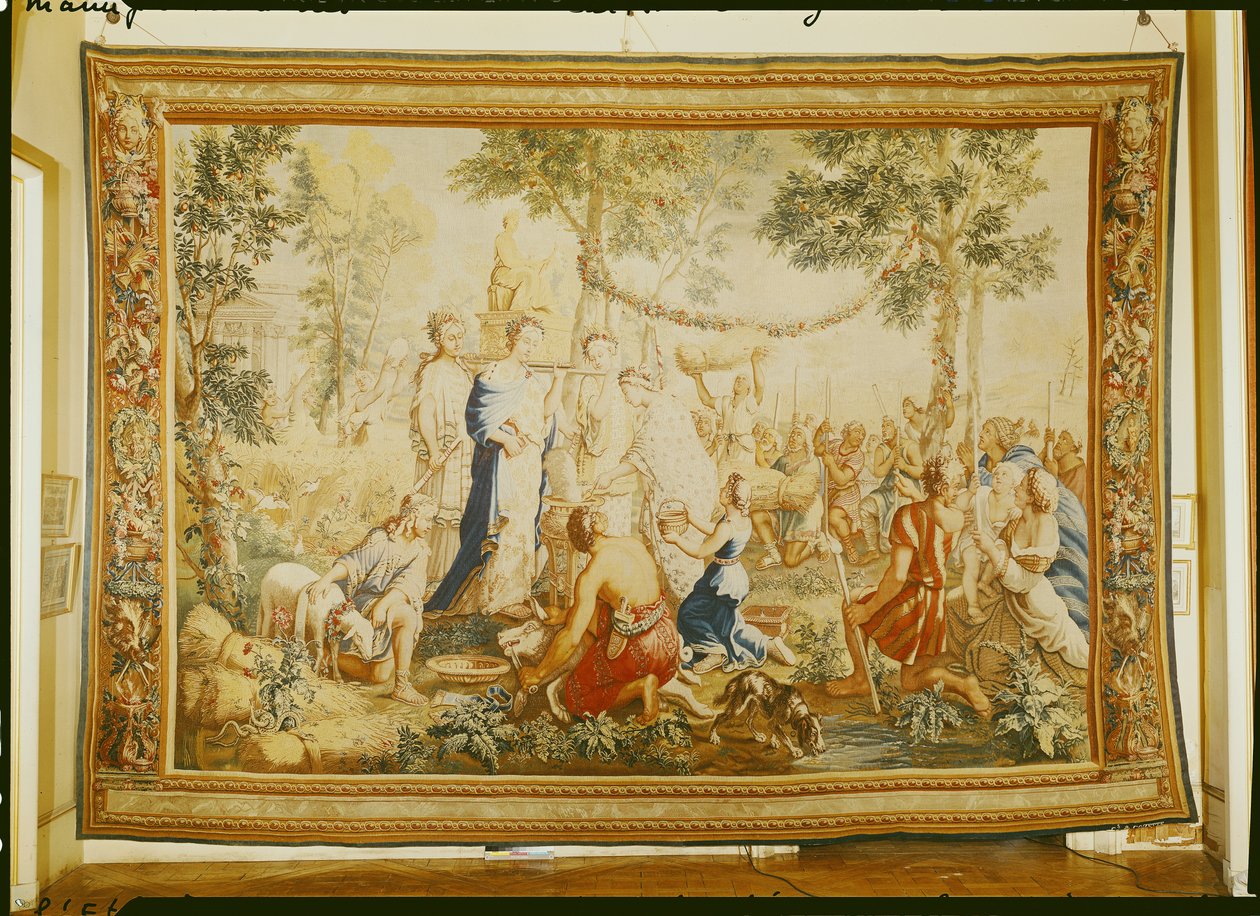 Nyár, Gobelins gyár (gobelin) alkotó: Pierre Mignard