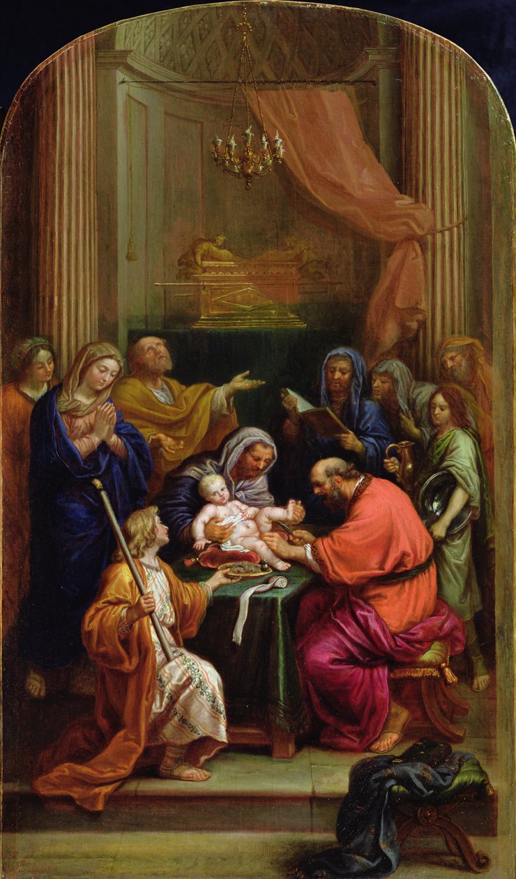 Jézus Krisztus körülmetélése alkotó: Pierre Mignard