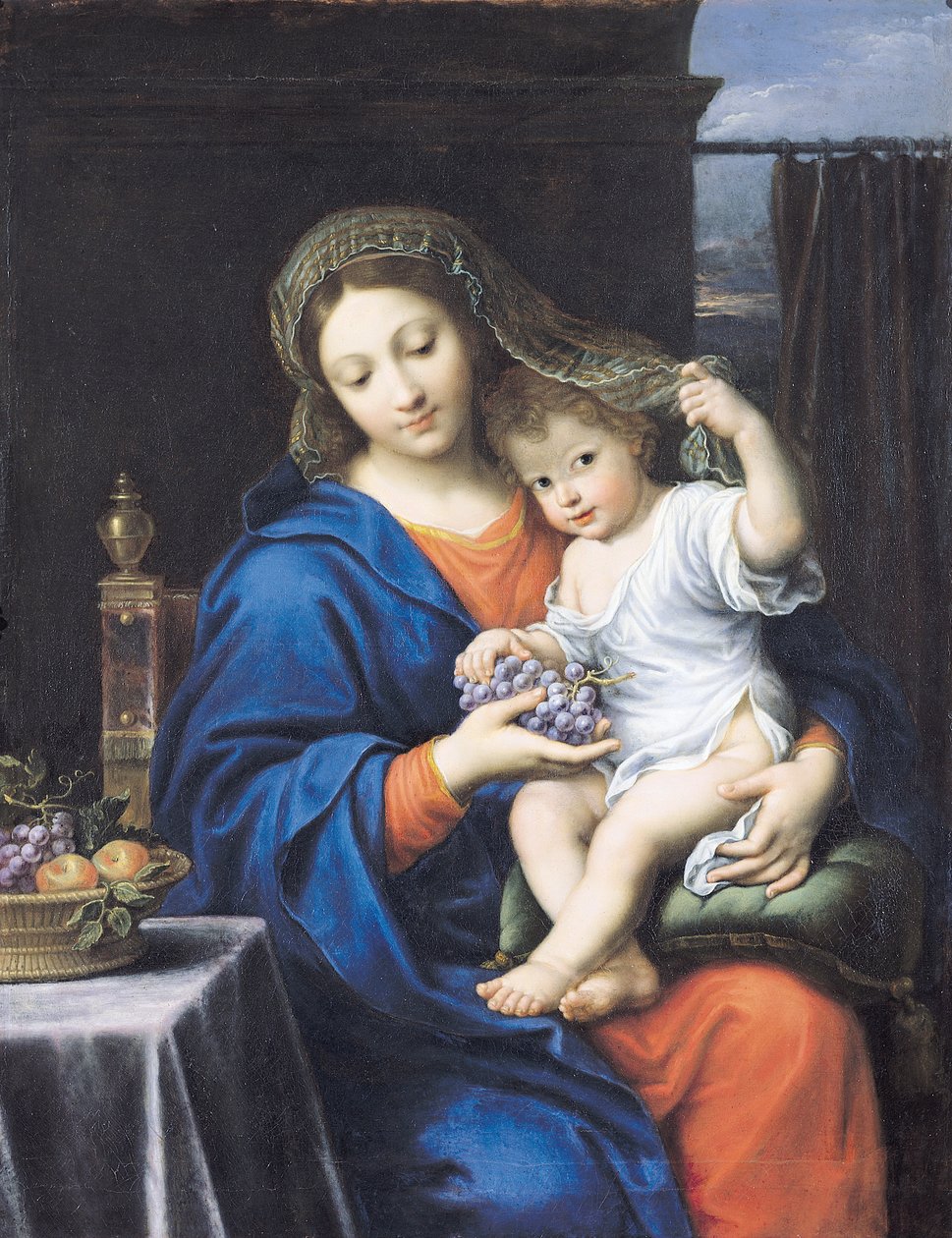 Szőlőszűz, 1640-50 alkotó: Pierre Mignard