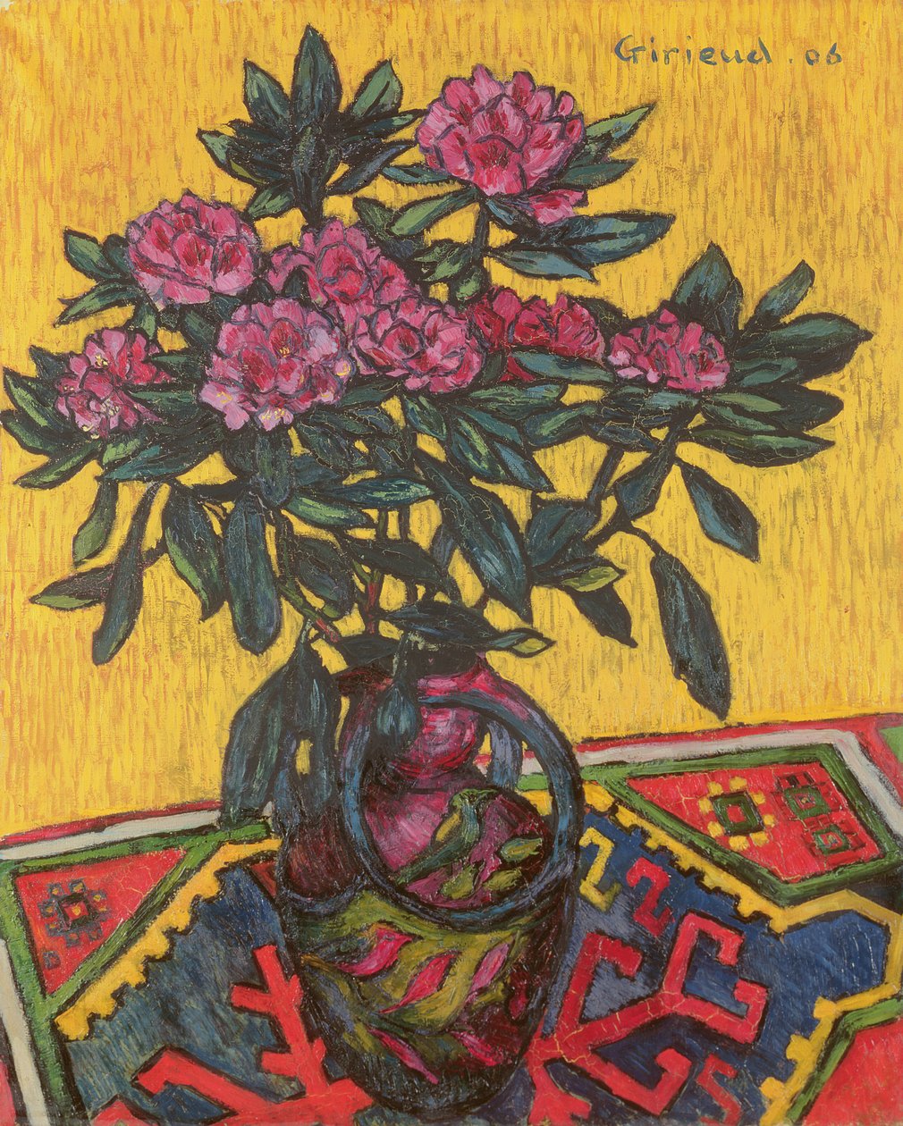 Pünkösdi rózsa, 1906 alkotó: Pierre Paul Girieud