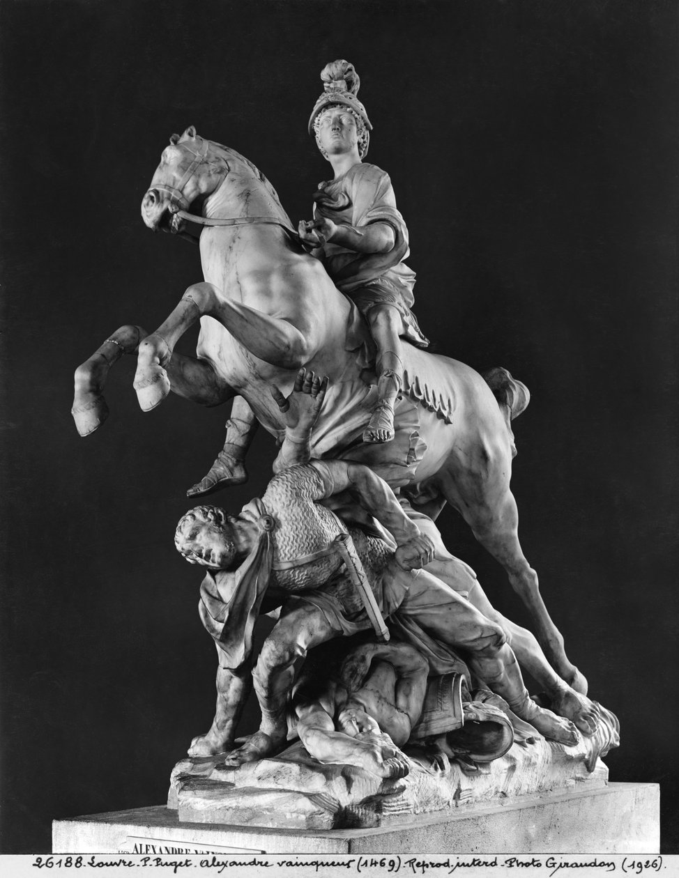 Sándor Victorious, 1683 után (lásd még: 280145) (márvány) alkotó: Pierre Puget