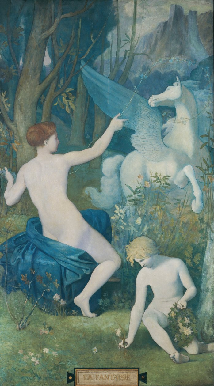Fantasy alkotó: Pierre Puvis de Chavannes
