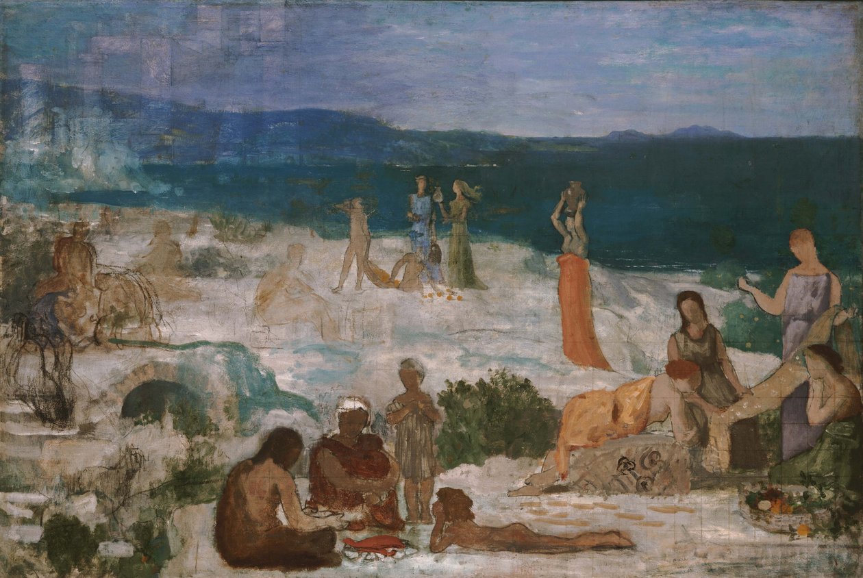 Massilia, görög kolónia alkotó: Pierre Puvis de Chavannes