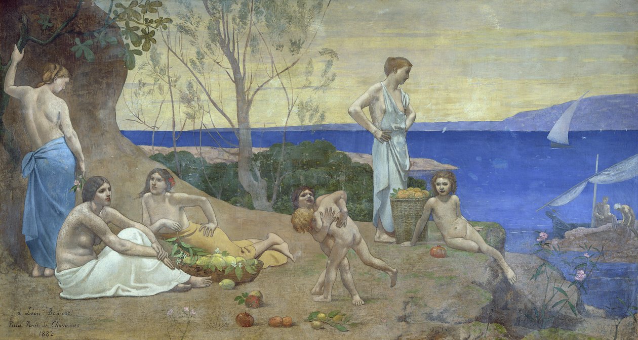 Édes ország, 1882 alkotó: Pierre Puvis de Chavannes