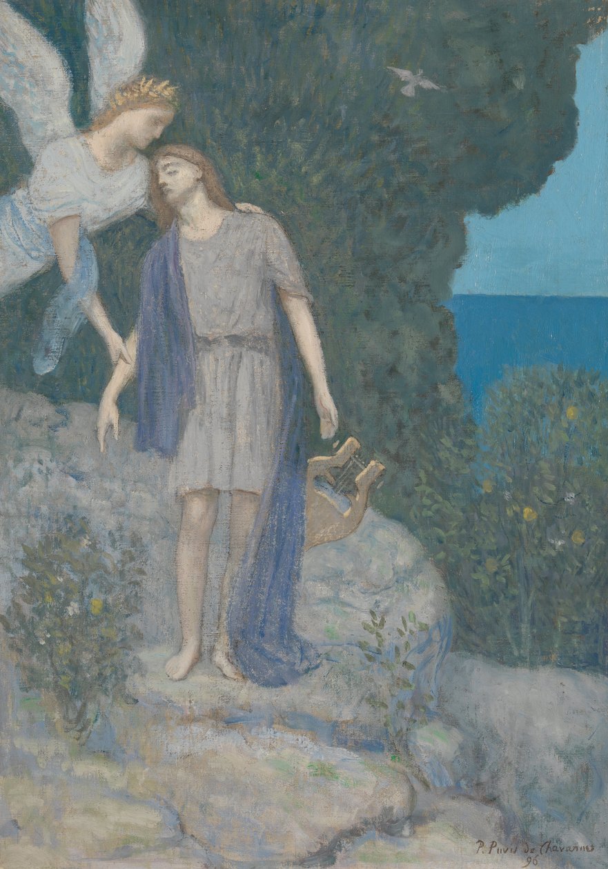 A költő alkotó: Pierre Puvis de Chavannes