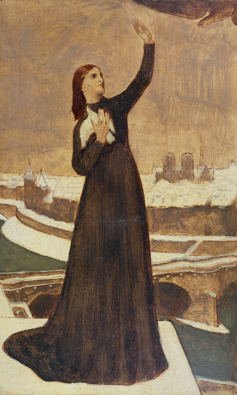 A galamb, 1871 alkotó: Pierre Puvis de Chavannes