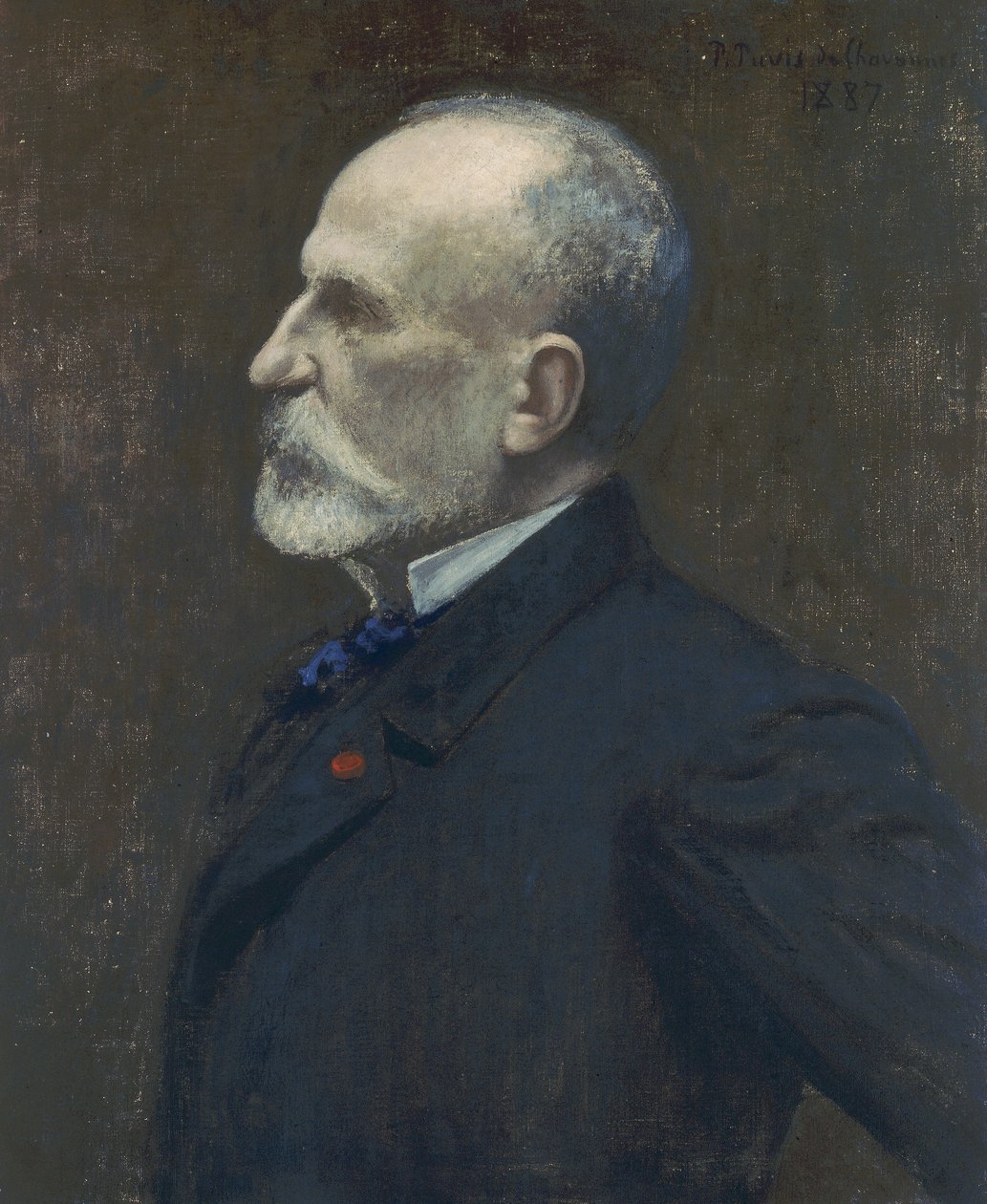 Önarckép, 1887 alkotó: Pierre Puvis de Chavannes