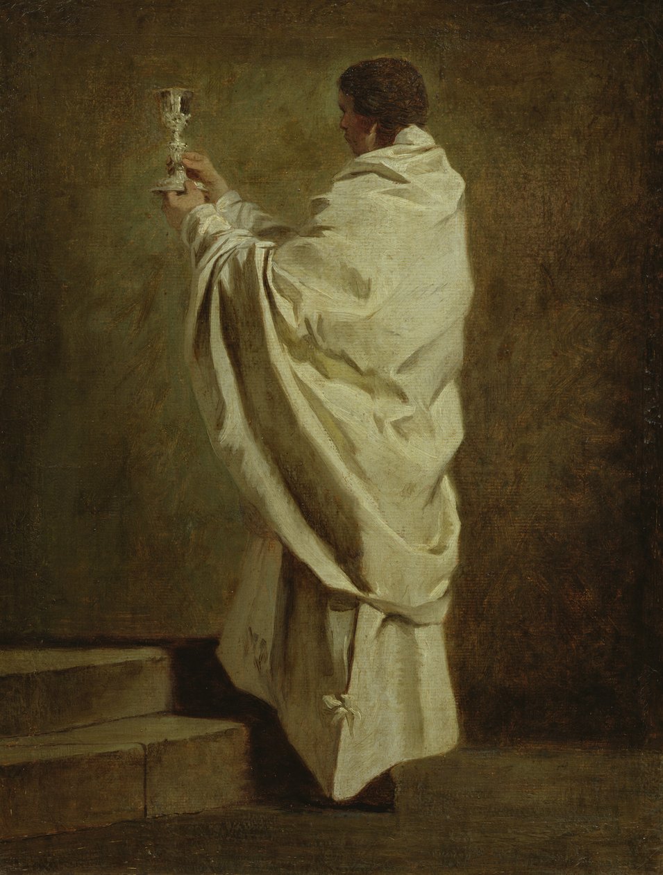 Kehelyt tartó diakónus, 1743-47 körül alkotó: Pierre Subleyras