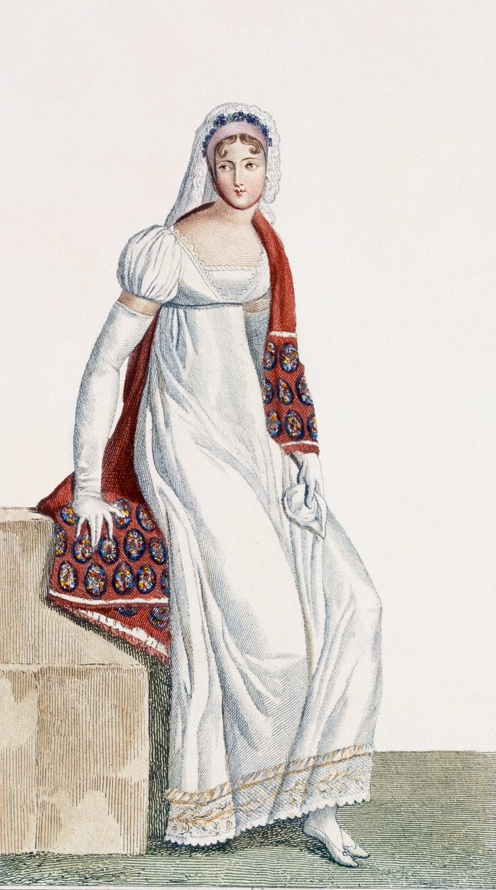 Női napi ruha, 1811 alkotó: Pierre de La Mesangere