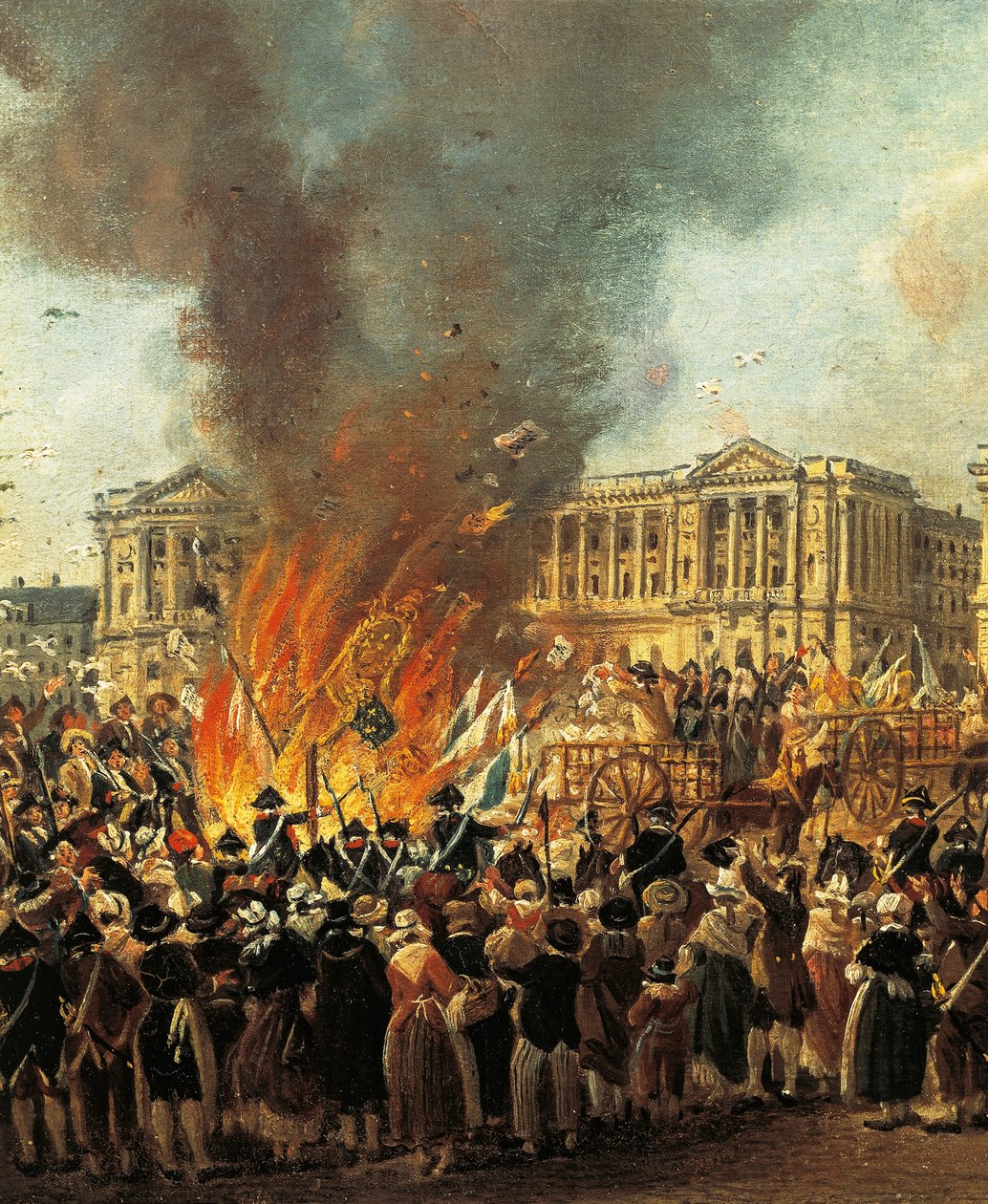 Az egység ünnepe, Pierre Antoine Demachy (1723-1807), részlet alkotó: Pierre Antoine Demachy