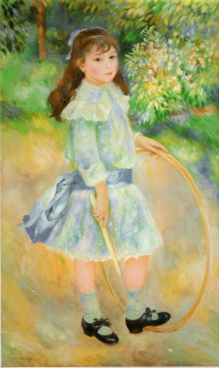  Lány egy karikávalEspanol: Nina con aron alkotó: Pierre Auguste Renoir