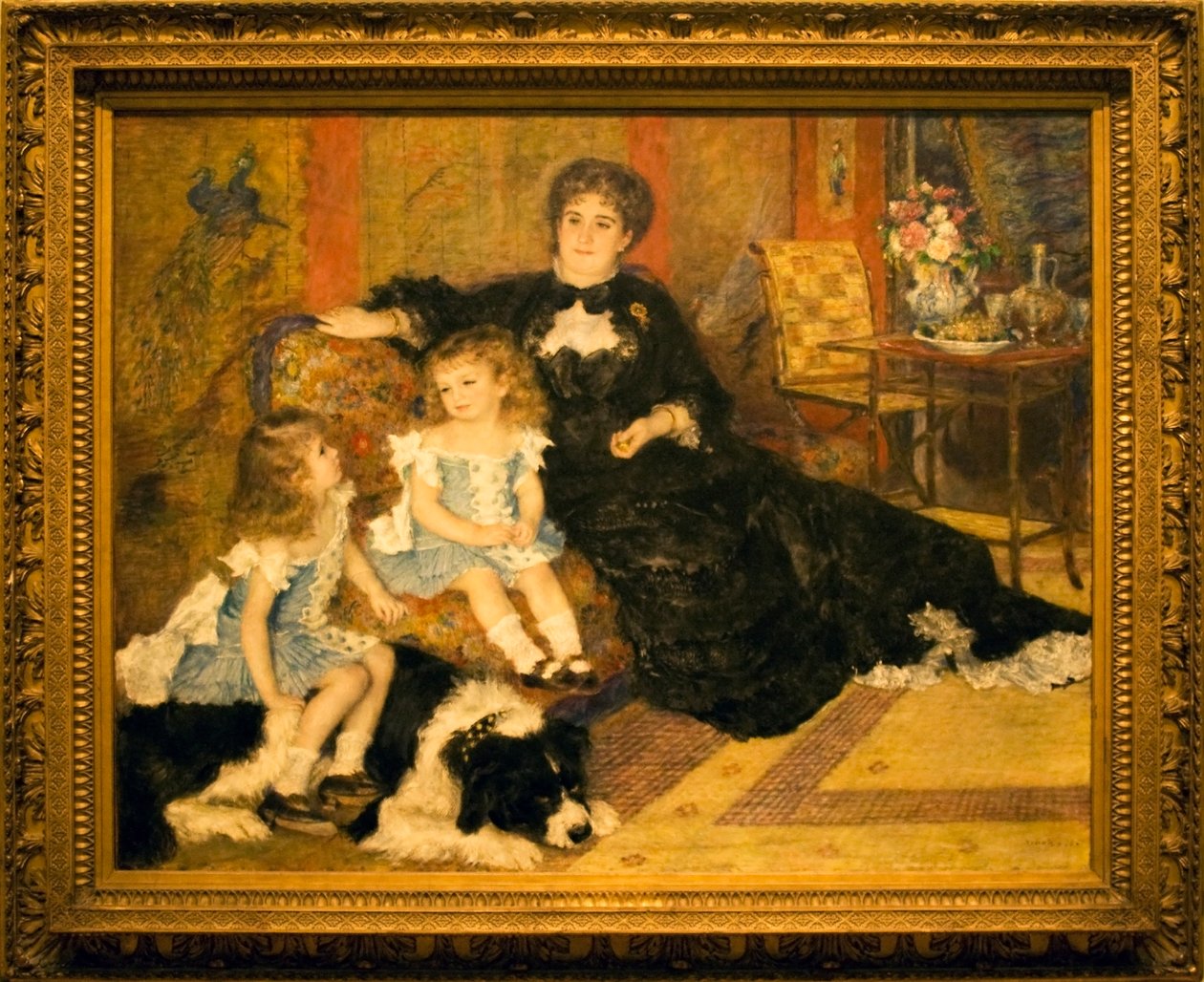 Mp Charpentier és gyermekei alkotó: Pierre Auguste Renoir