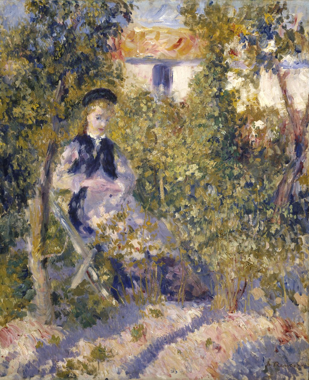 Nini a kertben (Nini Lopez) alkotó: Pierre Auguste Renoir