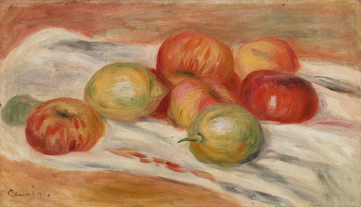 Alma és citrom egy ruhán alkotó: Pierre-Auguste Renoir