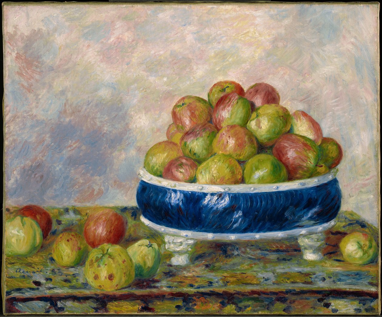 Almák egy tálban alkotó: Pierre-Auguste Renoir
