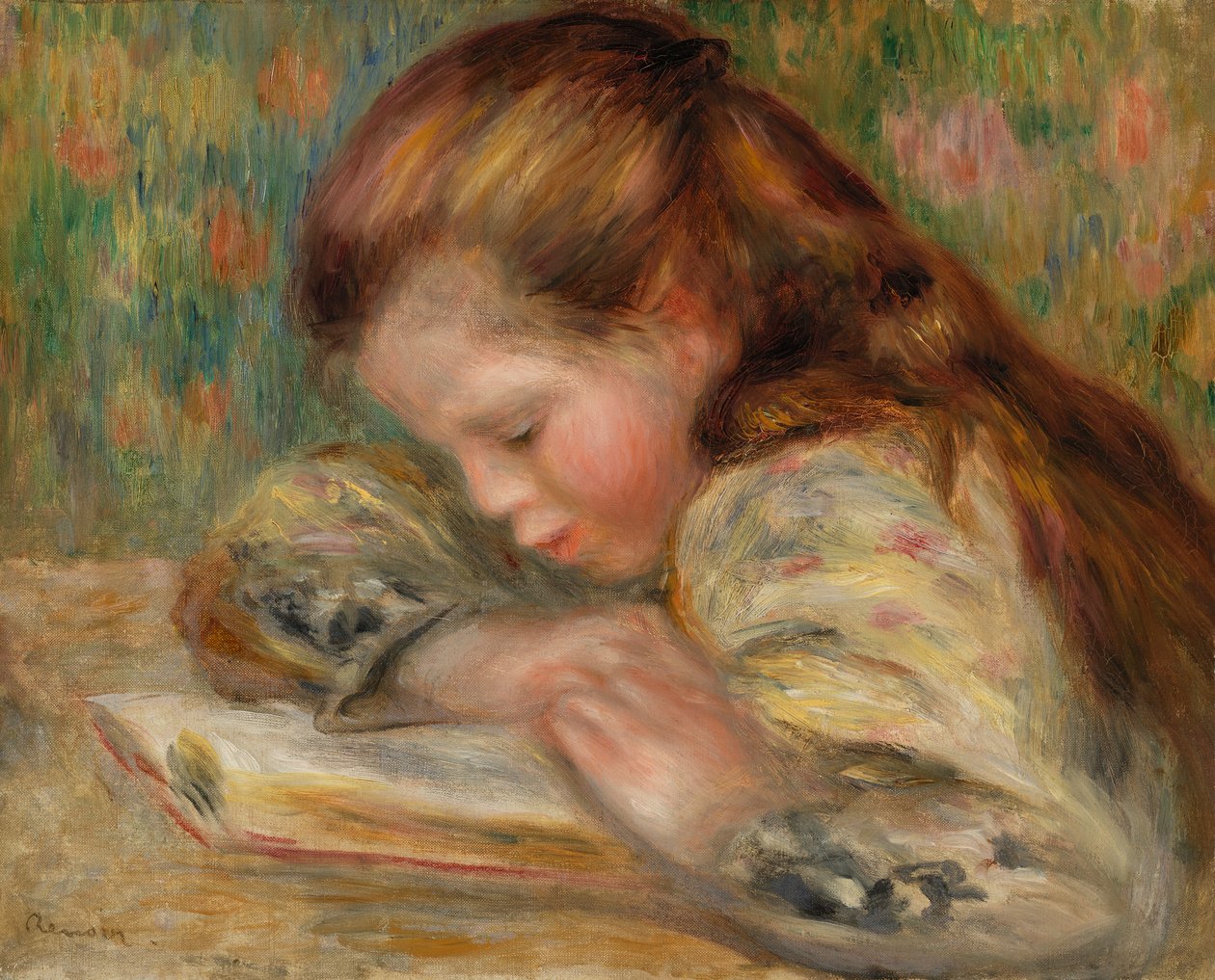 Gyermek olvasás alkotó: Pierre-Auguste Renoir