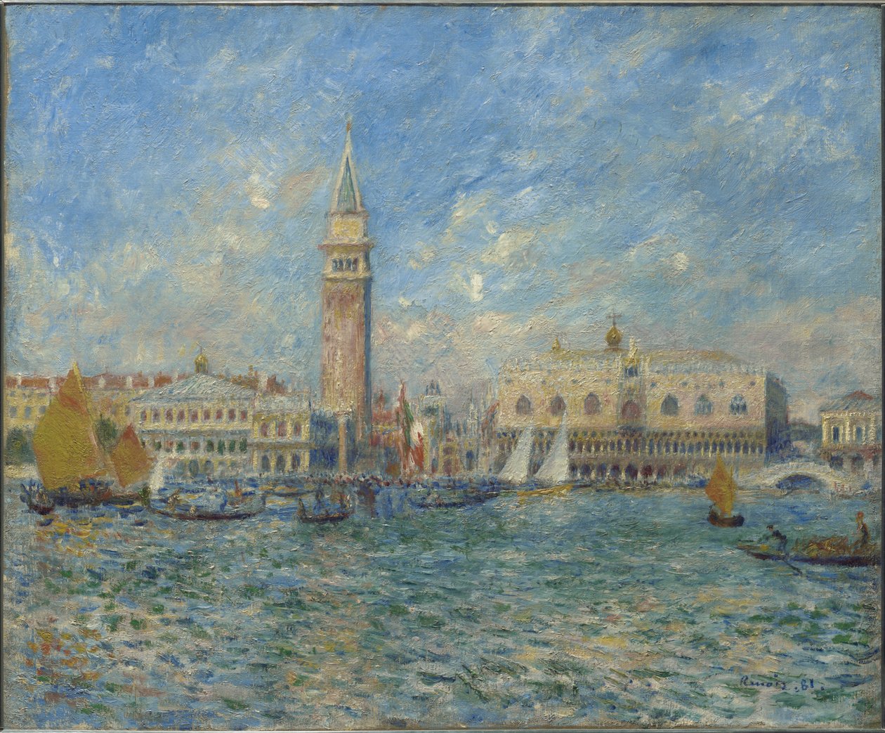 Dózse-palota, Velence alkotó: Pierre-Auguste Renoir