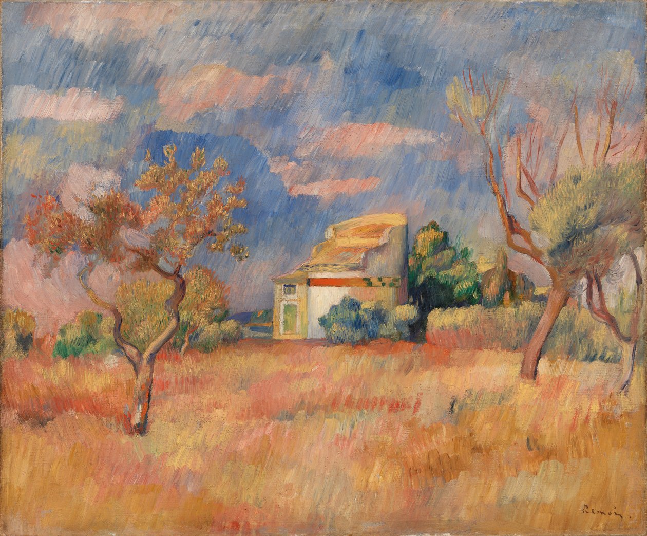 Galamblakó Bellevue-ban (Pigeonnier de Bellevue) alkotó: Pierre-Auguste Renoir