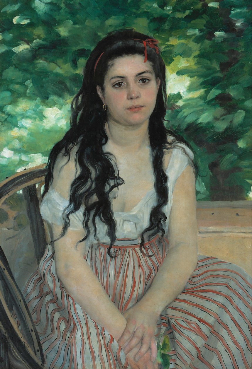 Nyáron - La bohémienne alkotó: Pierre Auguste Renoir