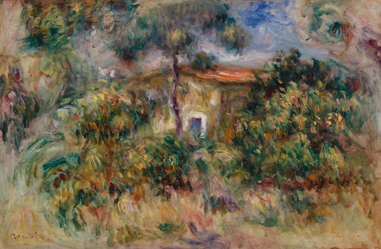 Parasztház alkotó: Pierre-Auguste Renoir