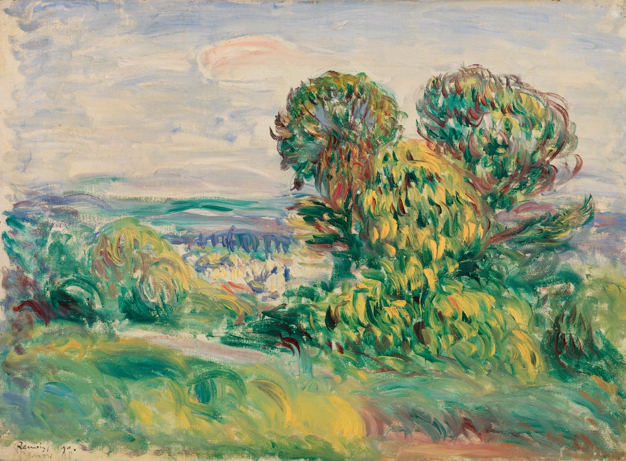 Tájkép alkotó: Pierre-Auguste Renoir