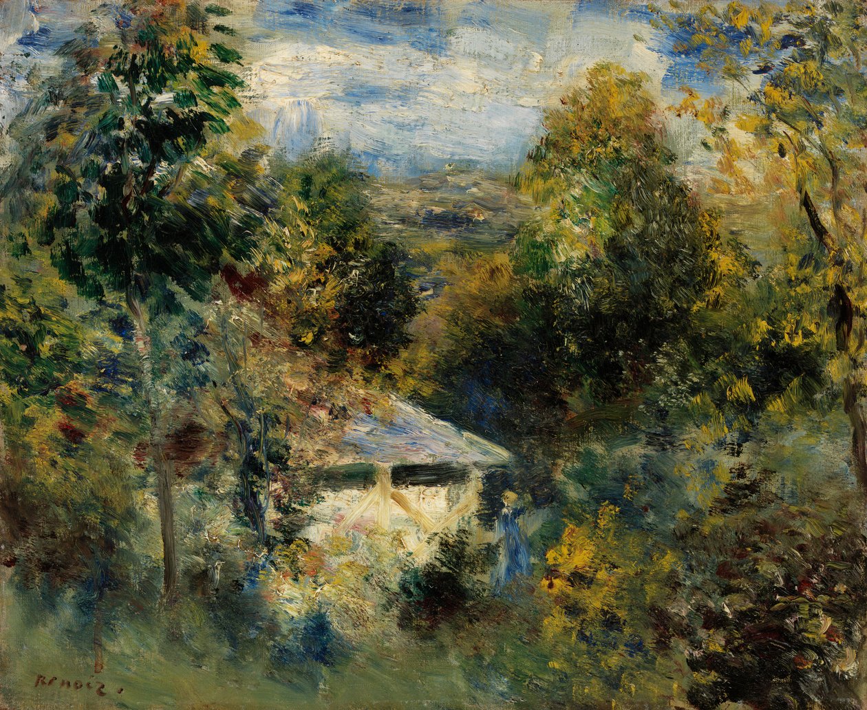 Louveciennes alkotó: Pierre-Auguste Renoir