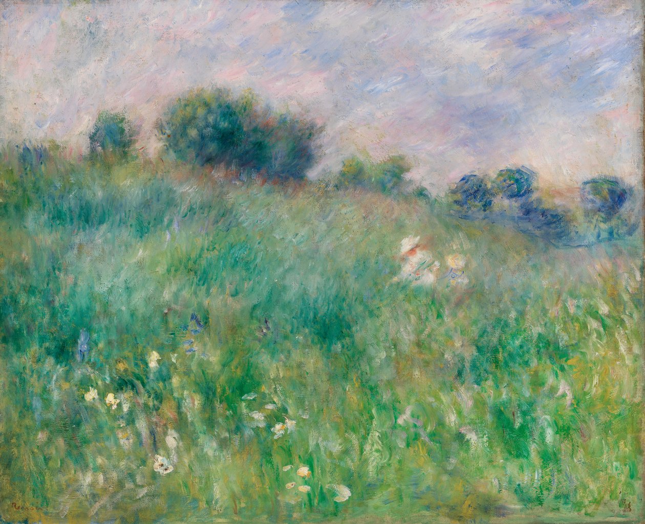 Rét (La Prairie) alkotó: Pierre-Auguste Renoir