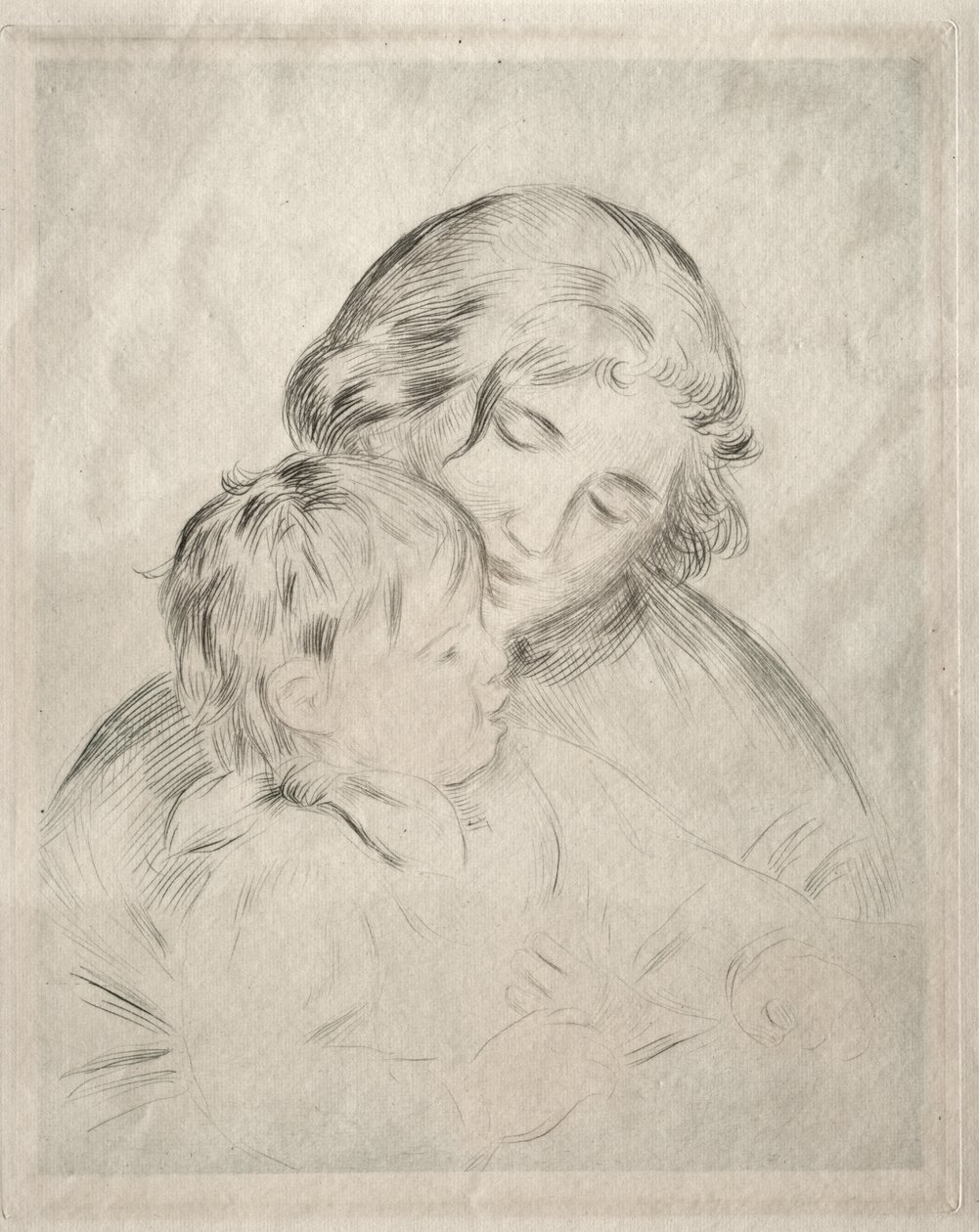 Anya és gyermek alkotó: Pierre-Auguste Renoir