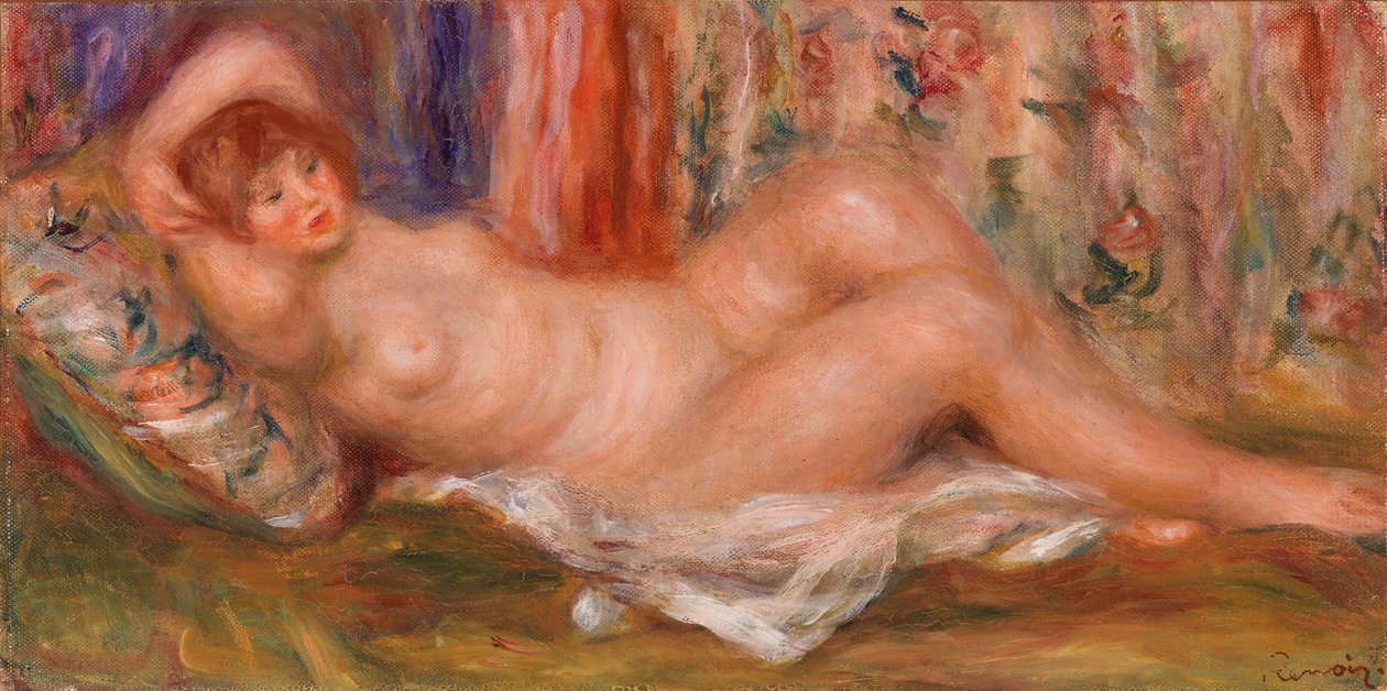 Meztelen nő fekvő alkotó: Pierre-Auguste Renoir