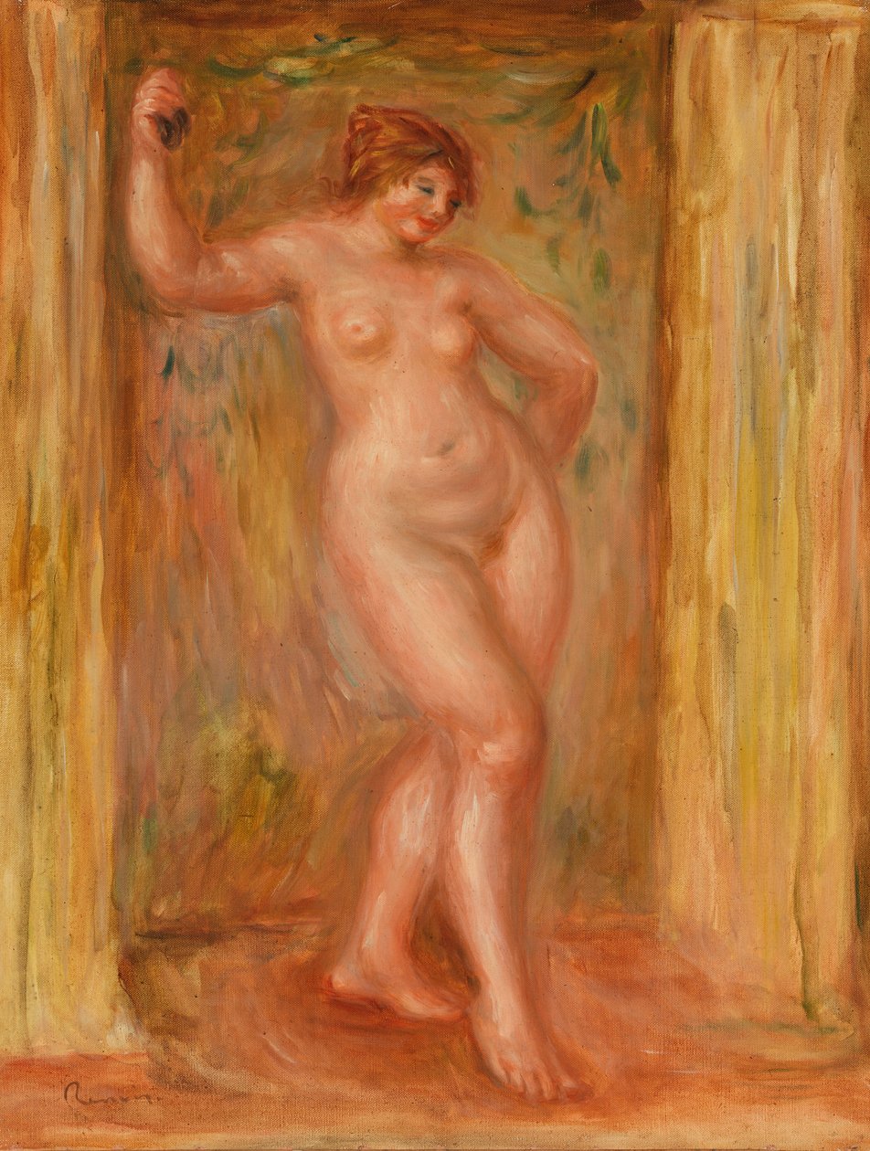 Akt kasztanyettákkal alkotó: Pierre-Auguste Renoir