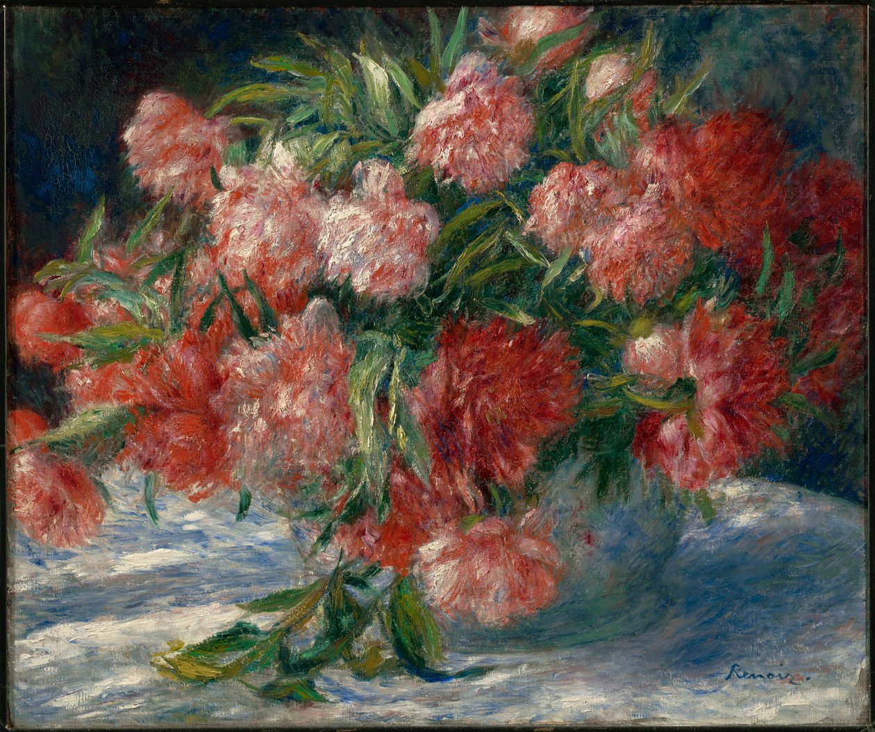 Bazsarózsák alkotó: Pierre-Auguste Renoir