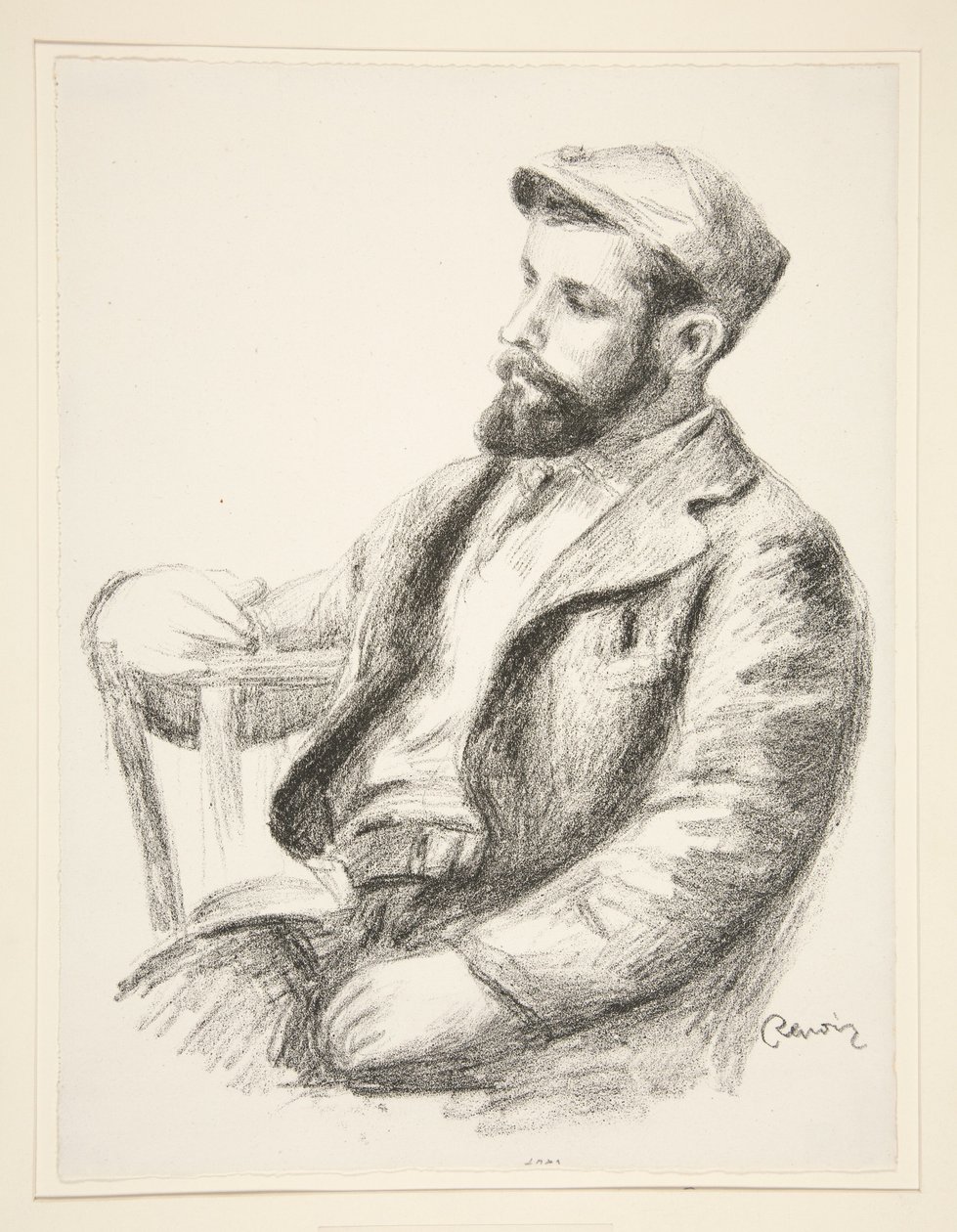 Louis Valtat portréja alkotó: Pierre-Auguste Renoir