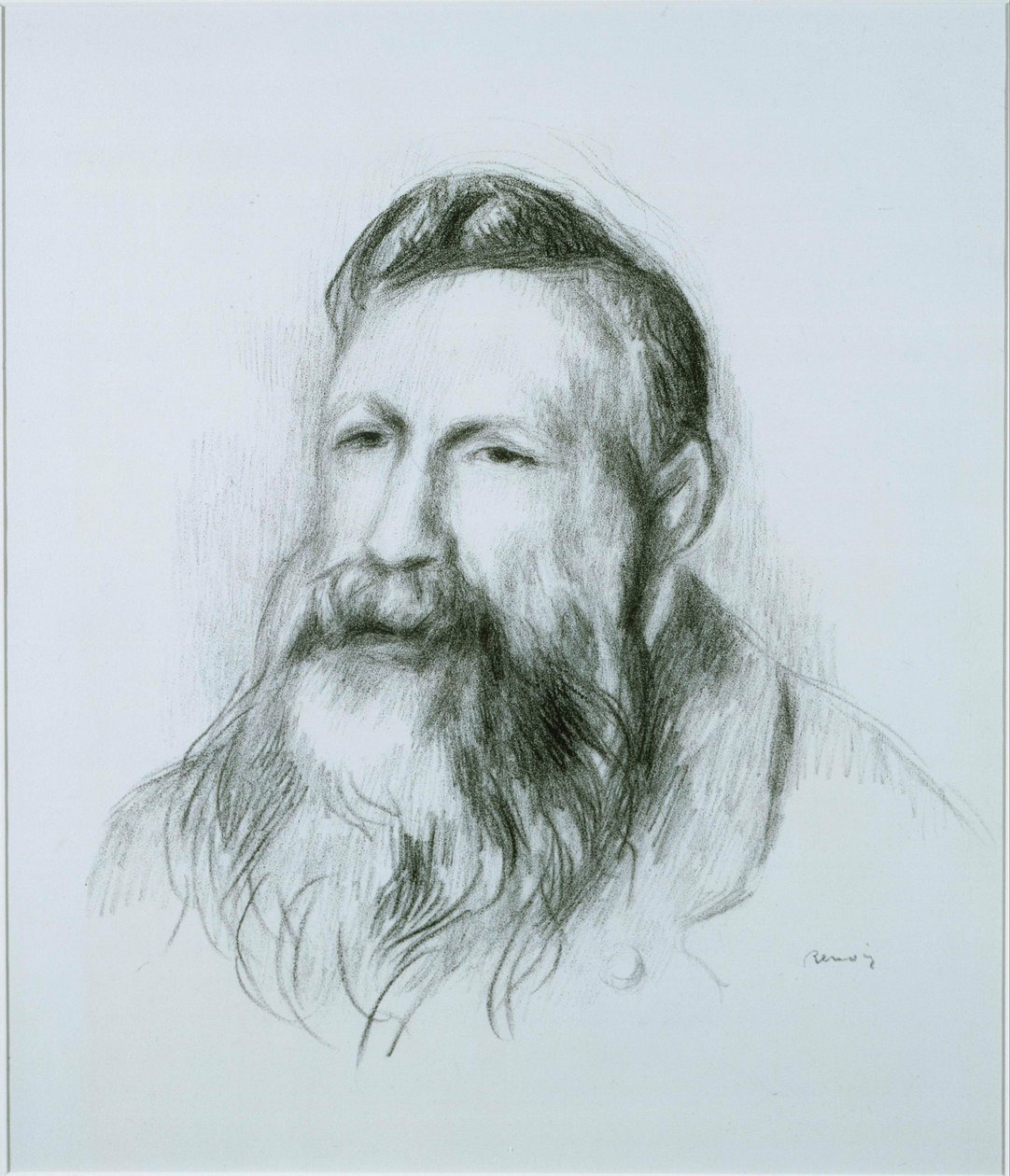 Rodin portréja alkotó: Pierre-Auguste Renoir