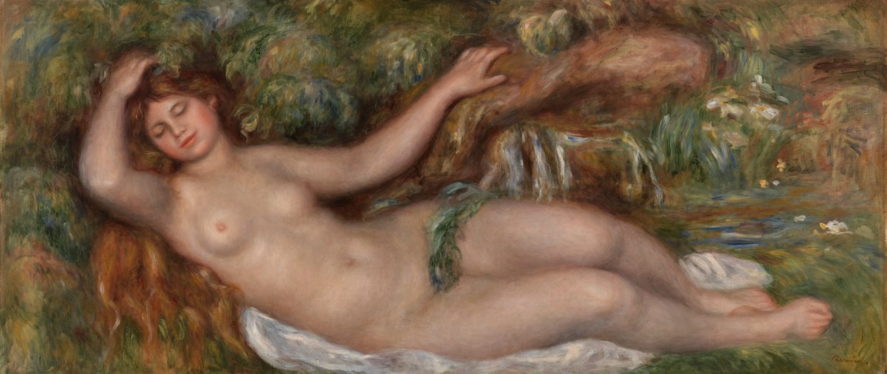 Fekvő akt alkotó: Pierre-Auguste Renoir