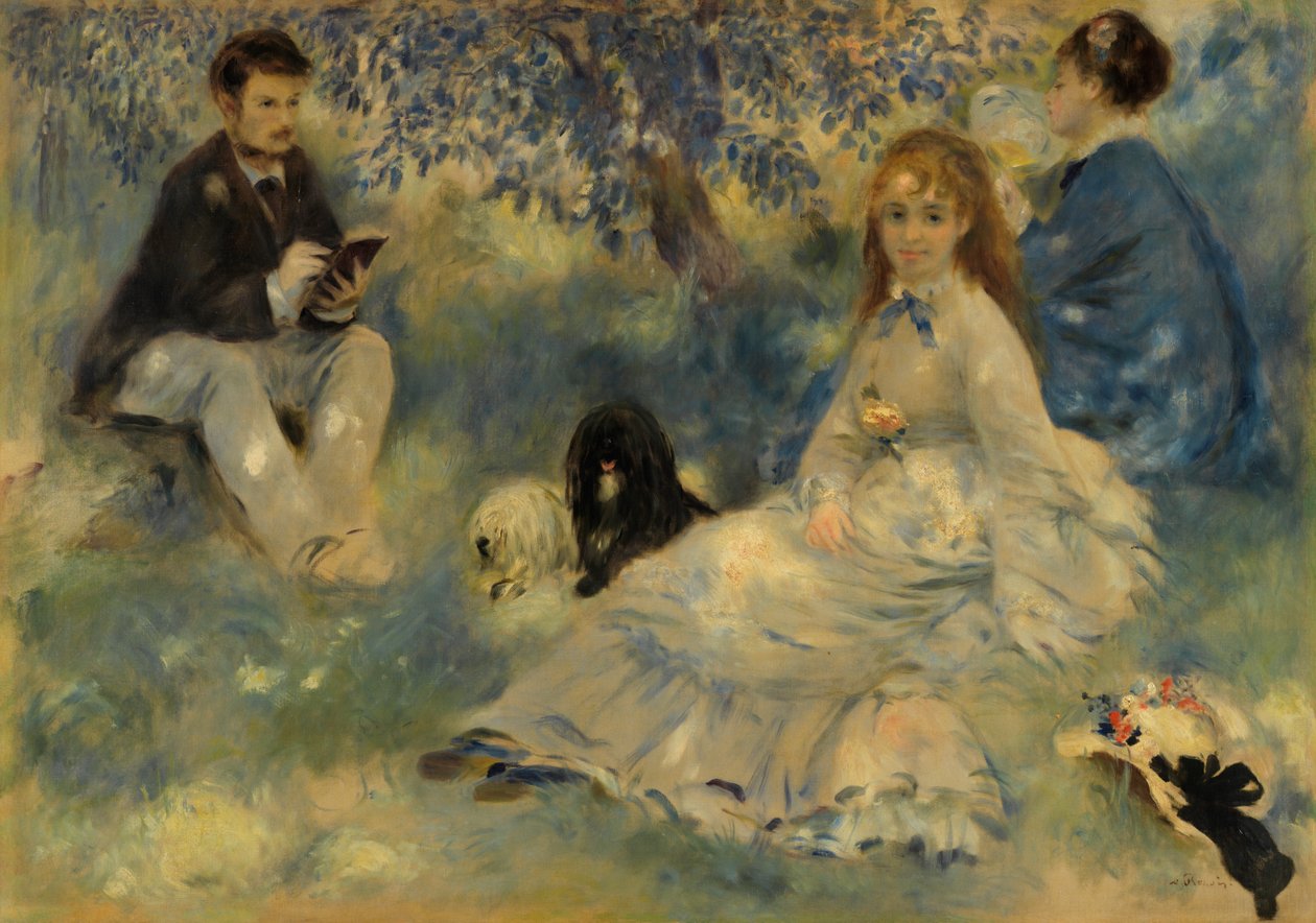 Henriot család alkotó: Pierre-Auguste Renoir