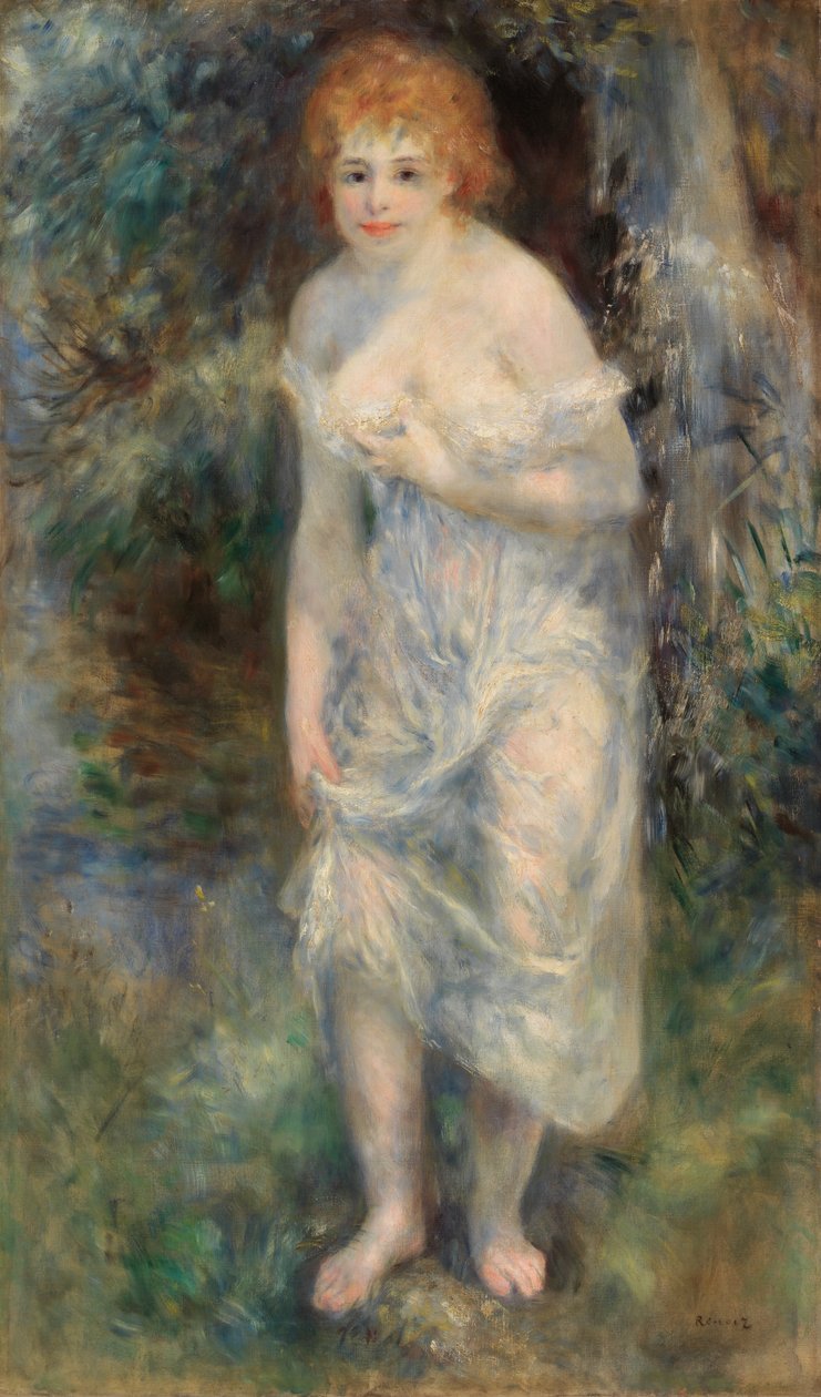 A forrás (La Source) alkotó: Pierre-Auguste Renoir