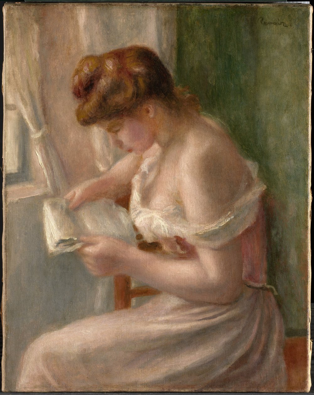Olvasó nő alkotó: Pierre-Auguste Renoir