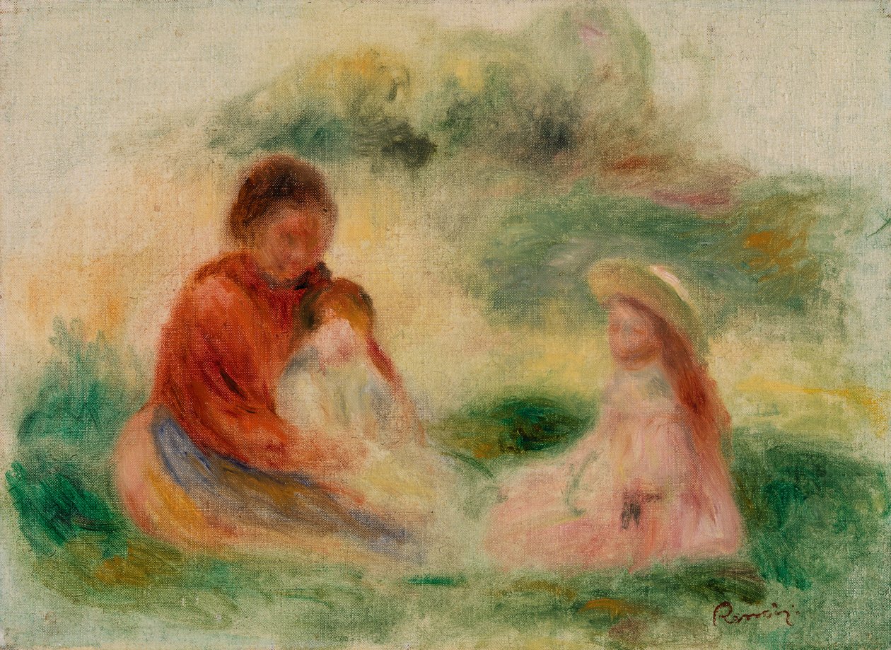 Fiatal Család alkotó: Pierre-Auguste Renoir
