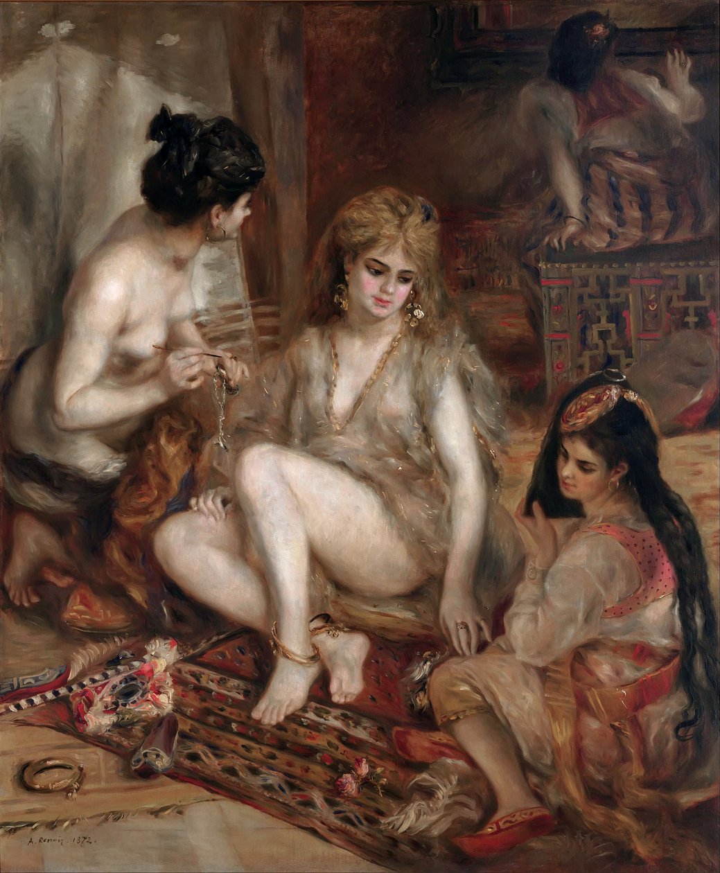 Párizsi nők algériai öltözékben (Hárem) alkotó: Pierre-Auguste Renoir