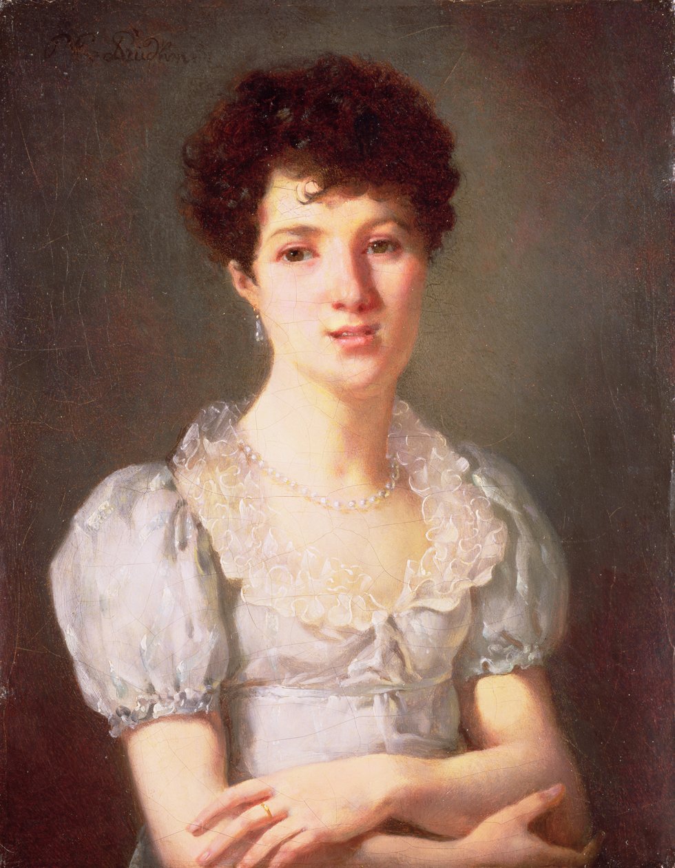 Női portré alkotó: Pierre Paul Prudhon