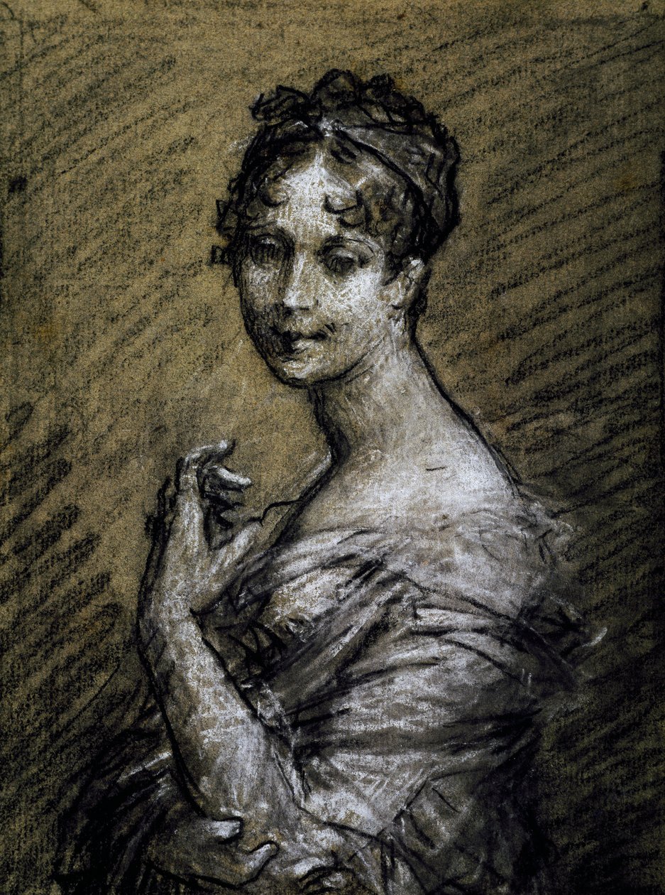 Josephine Bonaparte és Josephine de Beauharnais portréja (Les Trois-Ilets) alkotó: Pierre Paul Prud