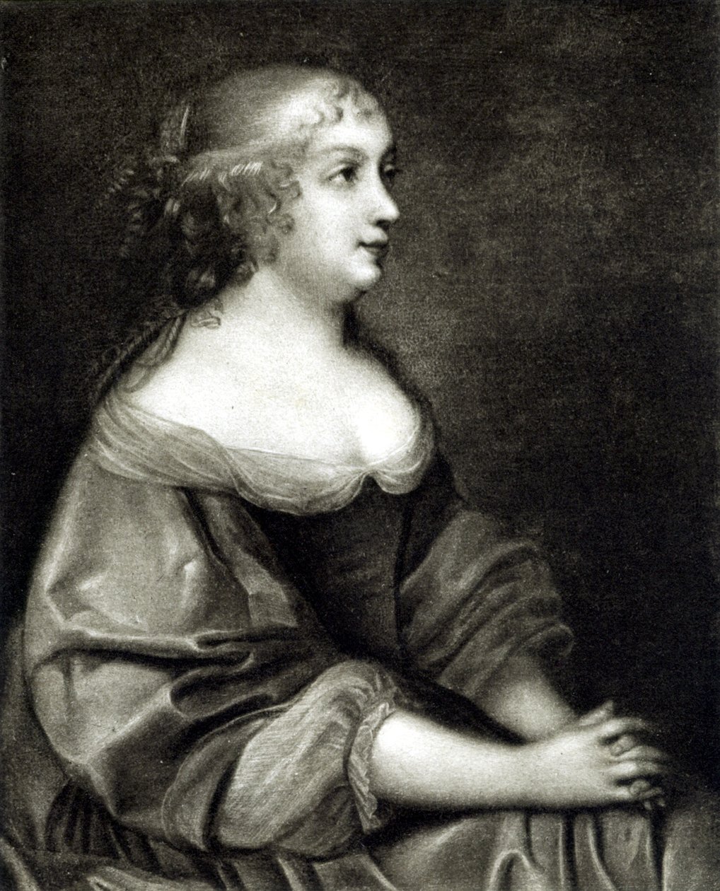 Ausztria Anna (1601-1666), Franciaország és Navarra királynőjének, XIV. Lajos anyjának portréja alkotó: Pierre (after) Mignard